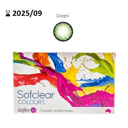 Soodusmüük! Sofclear Colours Green Diamond